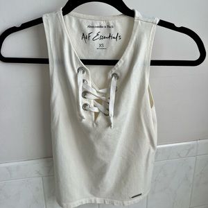 Lace Up Tank Top